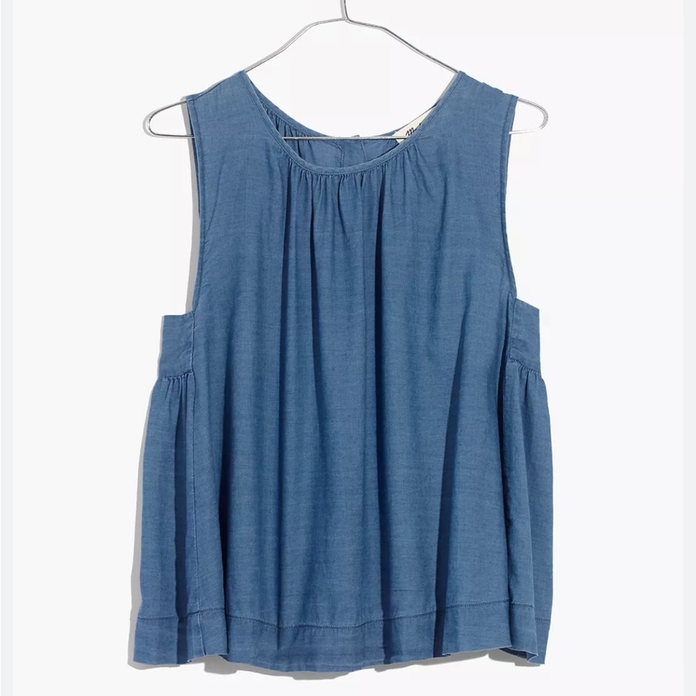 ❤️4 for $28 madewell denim blue tank